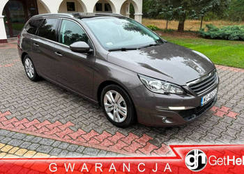 Peugeot 308 SW 1.6 HDI 120 KM Skórzana tapicerka Podgrzewane fotele Panora…