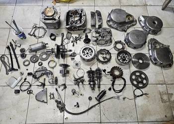 Suzuki LS 650 savage silnik części wał głowica cylinder skrzynia kapa tryb