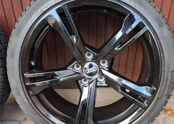 Felgi 19 Audi z oponami zimowymi 4 szt Continental 255/35R19