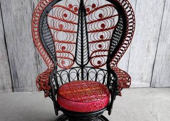 duży fotel Emmanuelle - zawny Paw / 359