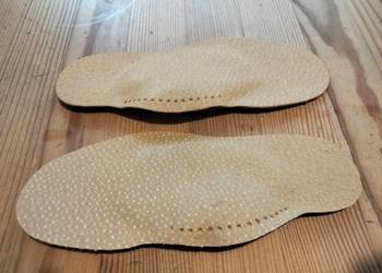 Wkładki do butów ze skóry długość 17.4 cm