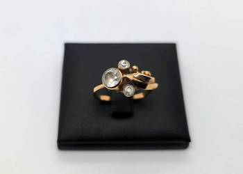 Złoty pierścionek próby 583 - 2,60g (Rozmiar 16)