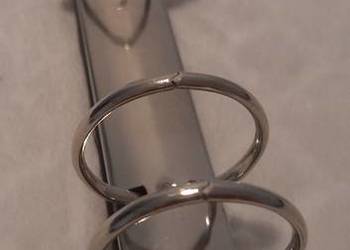 Mechanizm segregatora na rzepie, 15,5cm, 4 pierścienie, do aktówki Pierre