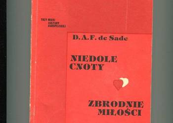 Niedole cnoty Zbrodnie miłości - Sade