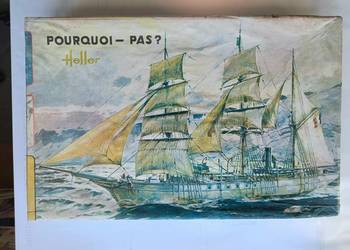 Model żaglowca „POURQUOI-PAS” z PCV do sklejania skala 1:100