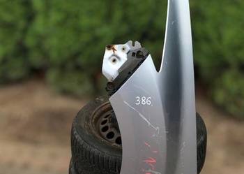 BŁOTNIK LEWY PRZÓD PRZEDNI MAZDA 6  II GH lakier nieznany