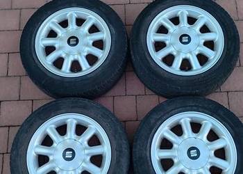 Felgi alu Ronal 14" 6J ET38 4x100 z oponami Bravuris – komplet 4 szt.