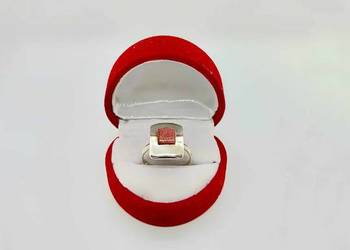 Srebrny pierścionek pr 925 3,56g (Rozmiar 17)