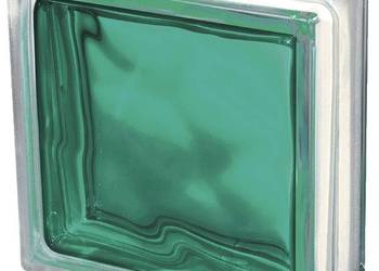 Pustak szklany luksfer 1919/8 Wave Brilly Turquoise