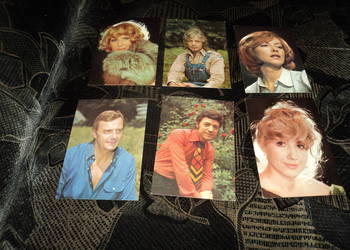 6 pocztówek. widokówek,  celebrytów polskich 1