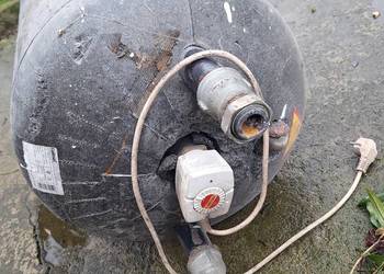 Zbiornik na wodę 120L. Grzałka. Wężownica. BOJLER