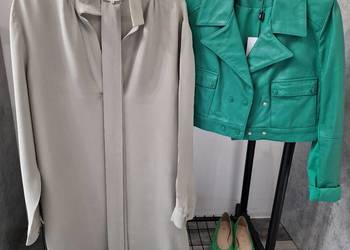 Sukienka Koszulowa Khaki Pistacja uni Xs S M L Xl