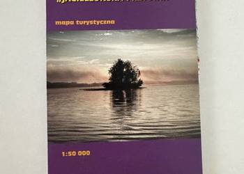 Mapa turystyczno - krajoznawcza Jagiellońska Przystań Parczew i okolice