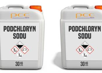Podchloryn sodowy, roztwór wodny 2 X 30 kg wysyłka cała Polska
