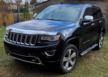 Jeep Grand Cherokee Overland sprowadzone bez uszkodzeń blacharskich