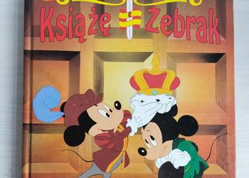 Książka bajka ‘’Książę i Żebrak’’ Walt Disney