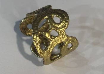 Pierścionek obrączka koronki Orska