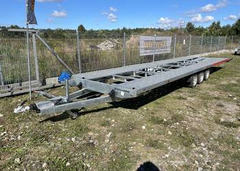 Laweta Temared Car na 2 auta 8m 3500DMC 3 osie dostawa mocna