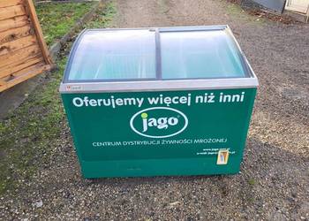 Zamrażarka skrzyniowa sprawna z szybą, wolnostojąca Caravell