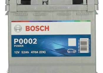 Akumulator 52Ah 470A P0002 Bosch || Gliwice, Toszecka 11