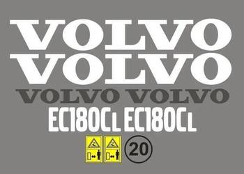 Naklejki naklejka oklejenie VOLVO EC180CL Zamiennik