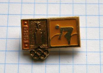 ODZNAKA Z OKAZJI XXII LETNICH IGRZYSK OLIMPIJSKICH W MOSKWIE