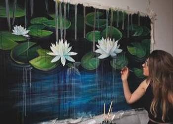 Obraz akrylowy ok.100x190cm