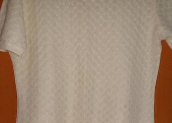 Bluzka z krótkim rękawem torlen-bawełna.Roz.M Bluzka z krótkim rękawem torlen-bawełna.Roz.M