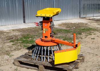 Szczotka do usuwania chwastów hydrauliczna, sterowana, manua