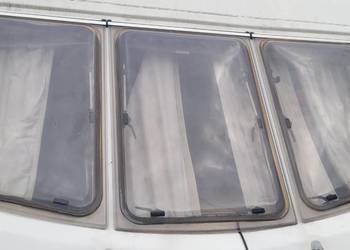 Elddis Typhoon xl szyba przednia czolowa srodkowa