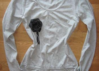 SZARA BLUZKA TUNIKA 38 40