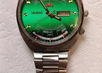 Zegarek orient zielona tarcza