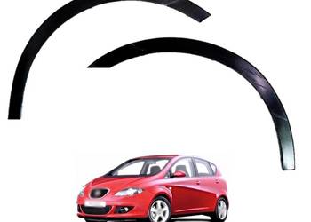 Seat Leon nakładki na błotnik czarny mat 4szt sierpy nadkola