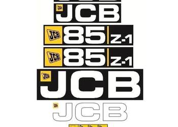 Naklejki oklejenie naklejka - JCB 85 Z-1 Zamiennik