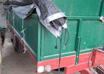 Przyczepa rolnicza jednoosiowa