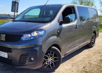 OKAZJA FIAT SCUDO AUTOMAT BRYGAD ÓWKA 6 OSÓB 2023r 2.0 D 145KM 30TYŚKM