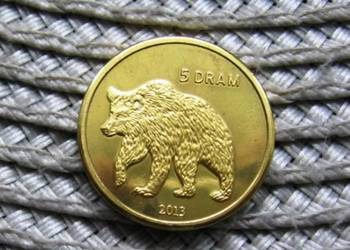 Górski Karabach 5 Dram 2013r - Niedzwiedz