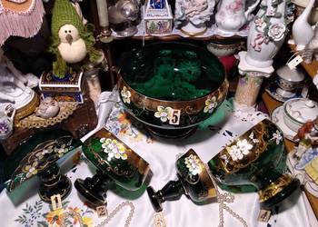 Bohemia Czeho-Slovakia zestaw owocarek Bohemia Czeho-Slovakia zestaw owocarek