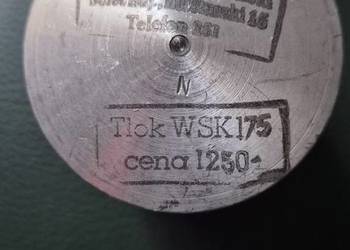 Tłok wsk 175 PRL  nowy