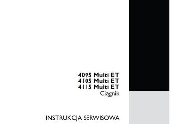 Steyr 4095 Multi ET 4105 Multi ET 4115 Multi ET instrukcja napraw po Polsku