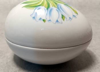 Porcelanowe Jajo Szkatułka Lindt & Sprüngli Design P.Michel