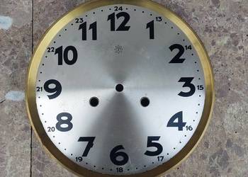 813 Tarcza starego zegara ściennego Junghans 20,5cm 56,5/32 ładna