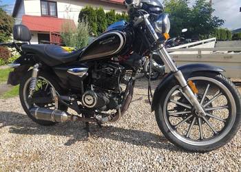 Zongshen 125 Chopper Cruiser jak Daelim