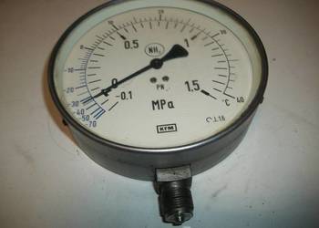 Manometr do amoniaku NH3 0-15 bar średn.160 mm