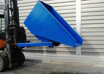 Koleba samorozładowcza 900 litrów do wózka widłowego