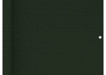 vidaXL Parawan balkonowy, ciemnozielony, 90x300 cm, HDPE(SKU310972)
