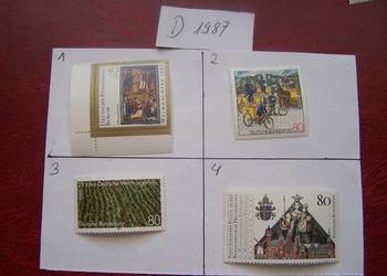 Niemcy 1987 MNH Znaczki z roczników WYBIERAJ