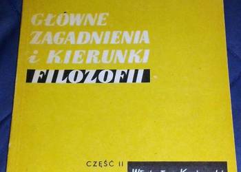 Główne zagadnienia i kierunki filozofii. Cz. 2 - Ontologia