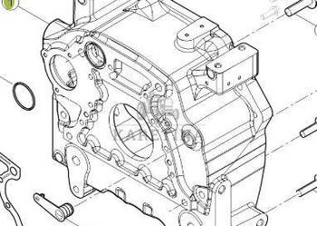 CLAAS Arion 610 660 Obudowa Koła Zamachowego CZĘŚCI 0011614020 00 1161 402…