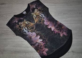 Bluzka damska krótki rękaw Tygrys Atmosphere rozm 36/S